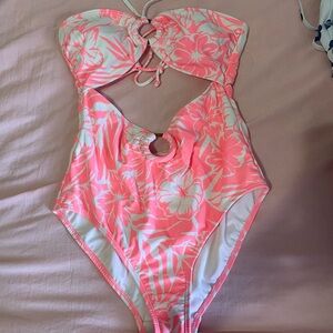 Pink one piece